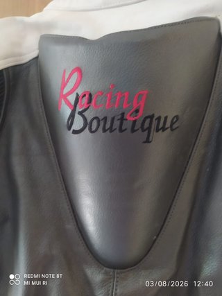 Cazadora Cuero 100% moto Racing Boutique
