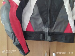 Cazadora Cuero 100% moto Racing Boutique