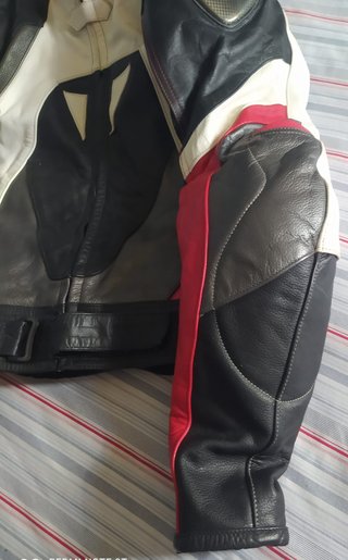 Cazadora Cuero 100% moto Racing Boutique