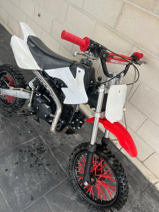 Pit Bike MTR XZ1 125cc 4T Roja y Blanca