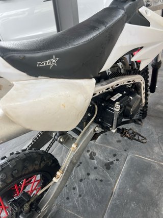 Pit Bike MTR XZ1 125cc 4T Roja y Blanca