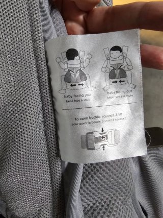 Mochila Portabebés Ergobaby Gris 360
