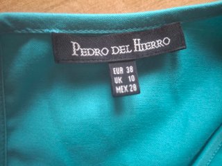 Vestido Pedro del Hierro esmeralda