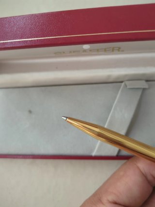 Bolígrafo Sheaffer chapado en oro
