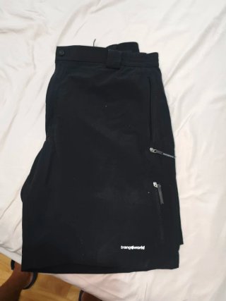 Pantalón Montaña Hombre Trangoworld Negro