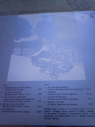 Vinilo Homenaje a Manolo Caracol