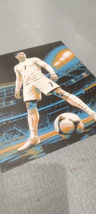 Cuadro 3D Cristiano Ronaldo