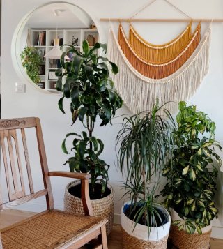 Tapiz 95x82cm macramé