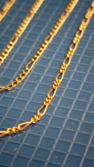 Cadena Oro 18K Figaro