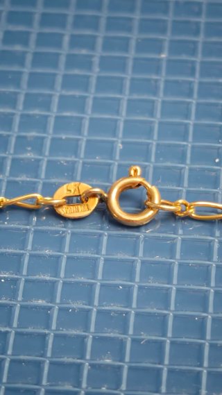 Cadena Oro 18K Figaro