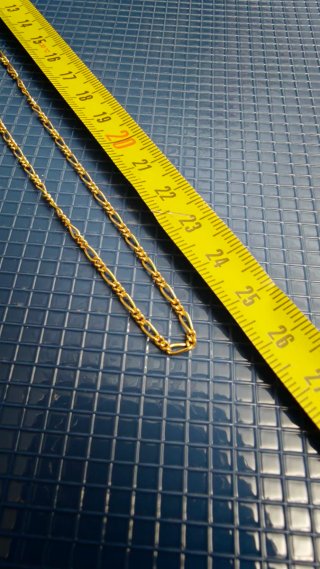 Cadena Oro 18K Figaro