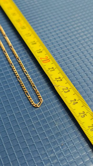 Cadena Oro 18K Figaro