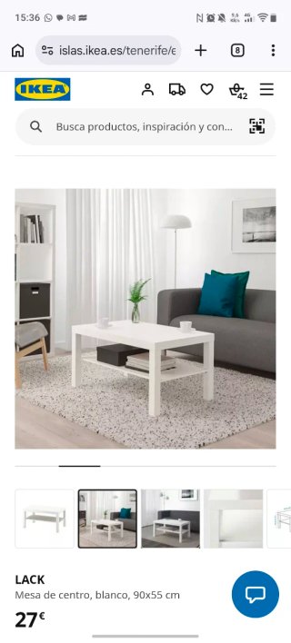 Mesa de centro IKEA