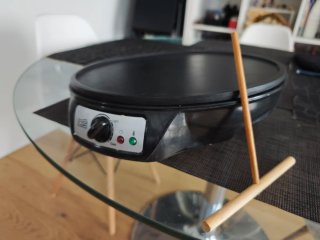 Crepera Orbegozo Negra