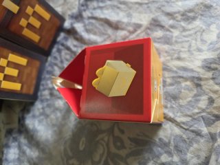 6 Figuras McDonald's Minecraft e Gold Happy Meal