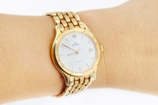 Reloj manual de oro de 18k. Ref:045-06-02172