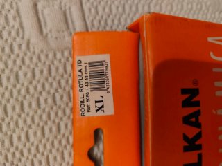 Rodillera Vulkan Tensión Dinámica Talla XL