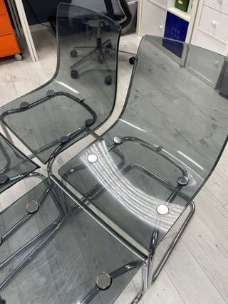 Sillas transparentes Ikea Tobias OFERTA LOTE 100€
