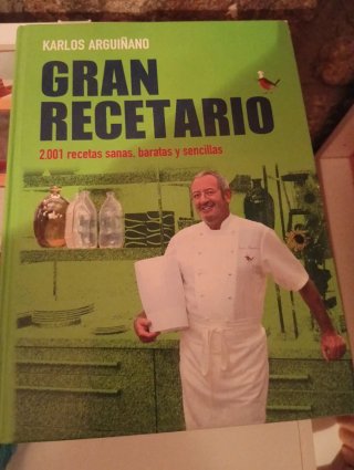 Lote de 5 libros de cocina