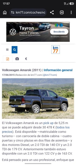 Volkswagen Amarok 2011