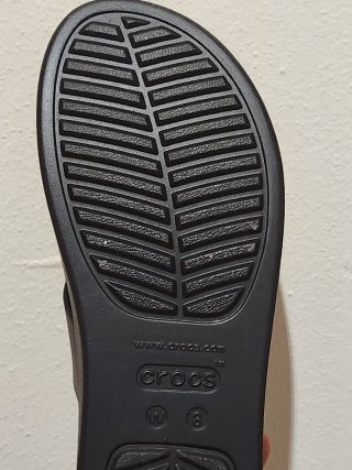 Sandalias Crocs Negras Plataforma negociables