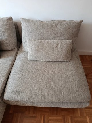 Sofá IKEA SÖDERHAMN 2 plazas + chaiselongue