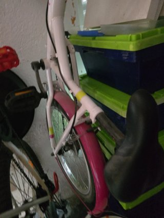 Bicicleta infantil niña