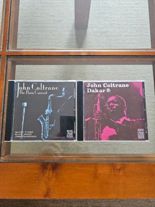 2 CDs John Coltrane - Paris Concert & Dakar
