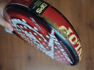 Pala de  Pádel Dunlop Inferno Extreme Negra/Roja