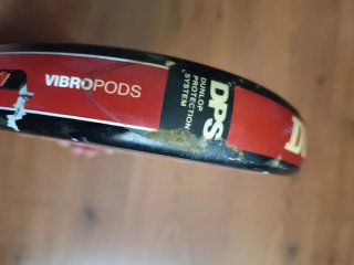 Pala de  Pádel Dunlop Inferno Extreme Negra/Roja