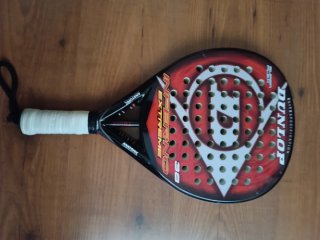 Pala de  Pádel Dunlop Inferno Extreme Negra/Roja