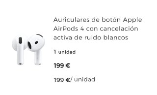 Auriculares Apple AirPods 4