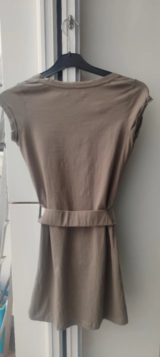 Vestido mini Jetties verde oliva T/S