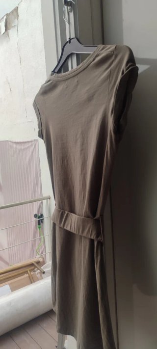 Vestido mini Jetties verde oliva T/S