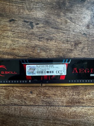 Memoria RAM G.Skill Aegis 4GB DDR4 2133MHz
