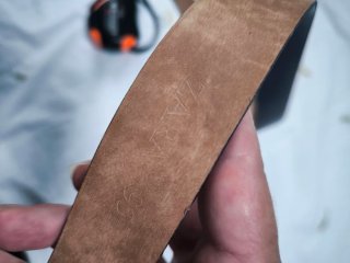 Cintura in pelle da uomo