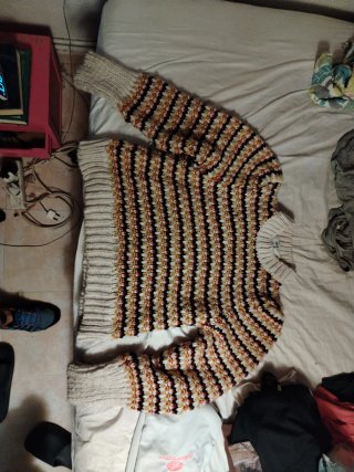 Jersey Zara Knit Multicolor Talla M