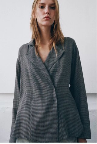 Camisa lino Zara
