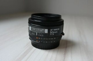 Nikon AF Nikkor 50 1.8 pre D.