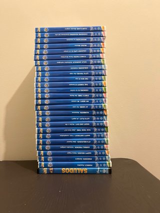 Colección Disney DVDs+libros para aprender inglés