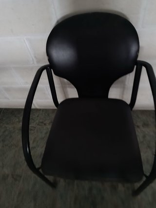 Vendo sedie usate con rivestimento in similpelle begro