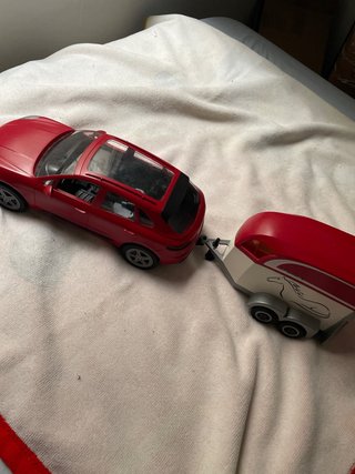 Playmobil: Coche Policía, Rojo y Azul