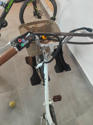 Bicicleta Eléctrica Paseo Blanca