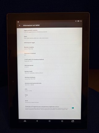 Lenovo TAB3 10 Business 32GB Full HD microSD