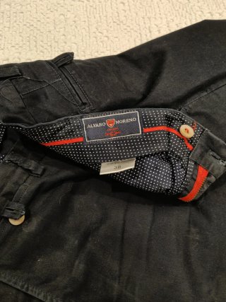 Pantalón chino Álvaro Moreno azul marino