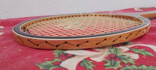 Lote 2 Raquetas Tenis Madera Vintage con Fundas