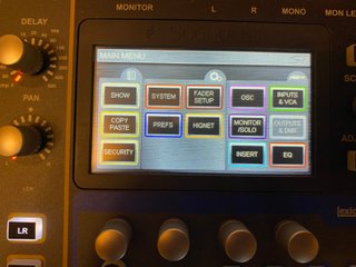 Mesa de mezclas Soundcraft Si Performer 1