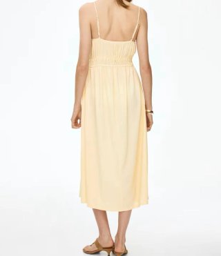 Vestito H&M giallo taglia M