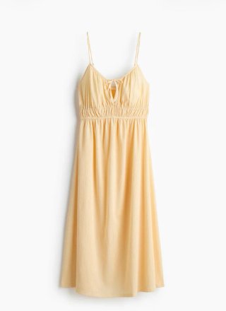 Vestito H&M giallo taglia M