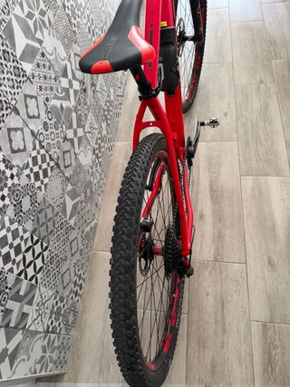 Bicicleta de Montaña Roja